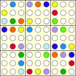 Sudoku Coloured Circles